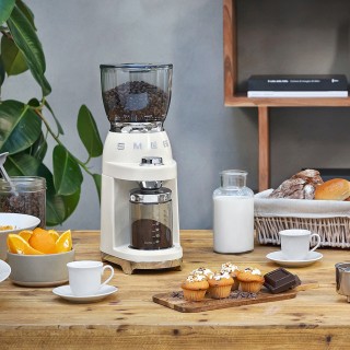 Smeg CGF11CREU Kaffekvarn Creme