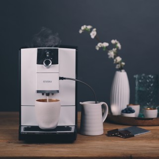 Nivona NICR 796 Vit Espressomaskin inkl. 4,2kg Rigtig Kaffe