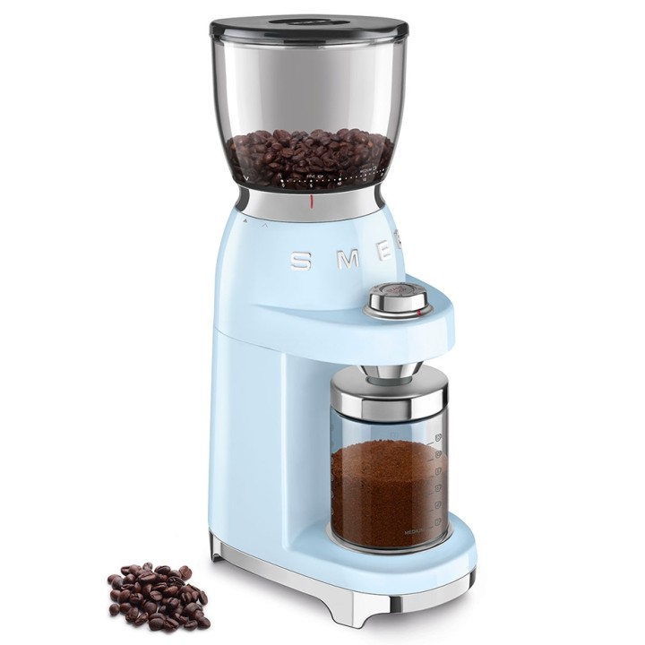 Smeg CGF01PBEU Kaffekvarn Pastellblå