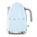 Smeg KLF03PBEU Elkedel 1,7 L Pastelblå
