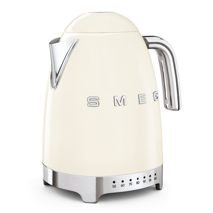 Smeg KLF04CREU Vattenkokare med temperaturkontroll 1,7 L Creme