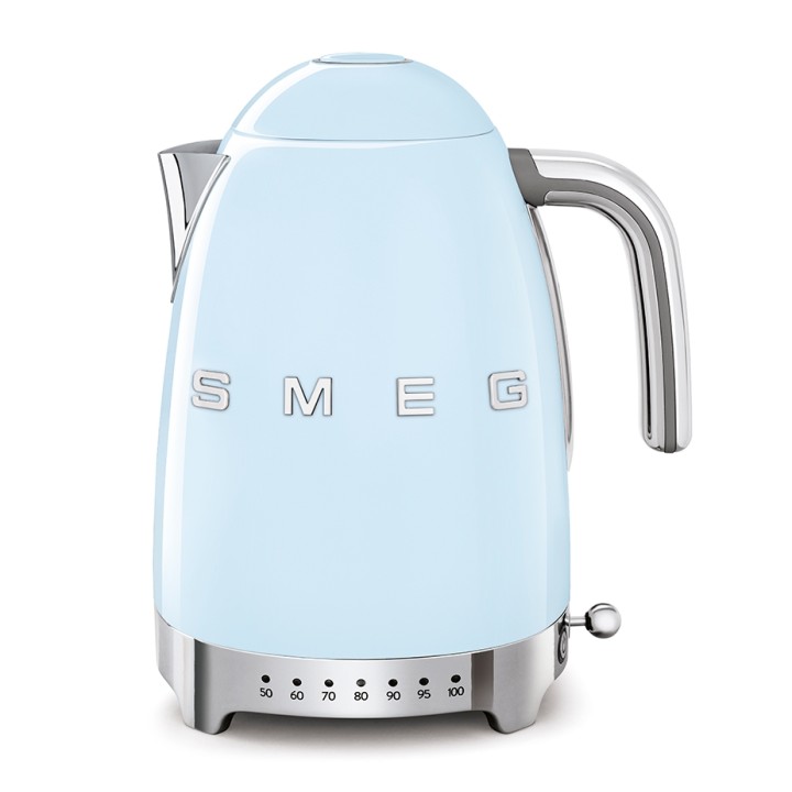 Smeg KLF04PBEU Vattenkokare med temperaturinställning 1,7 L Pastellblå