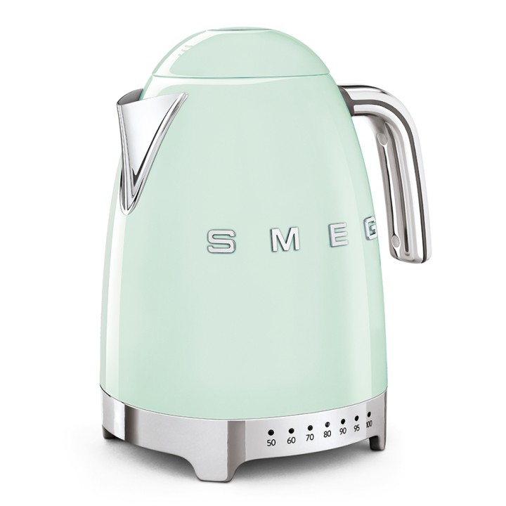 Smeg KLF04PGEU Vattenkokare med temperatur 1,7 L Pastellgrön
