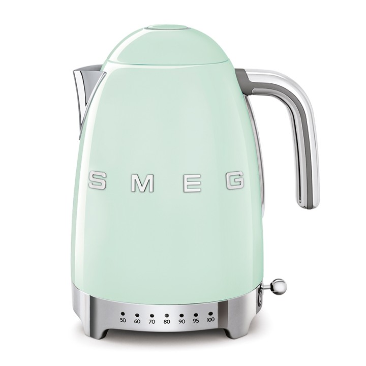 Smeg KLF04PGEU Vattenkokare med temperatur 1,7 L Pastellgrön