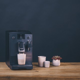 Nivona NICR 550 Matt Svart Espressomaskin inkl. 4,2 kg Rigtig Kaffe