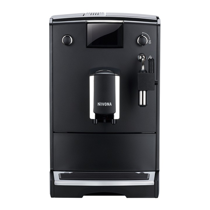 Nivona NICR 550 Matt Svart Espressomaskin inkl. 4,2 kg Rigtig Kaffe