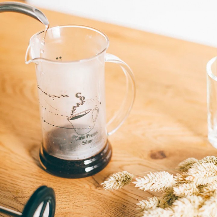 Hario Stempelkanna Slim 0,24 L Svart