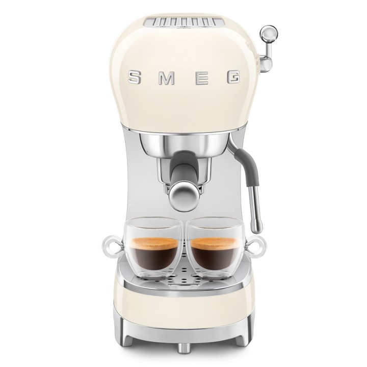 Smeg ECF02CREU Espressomaskin Creme