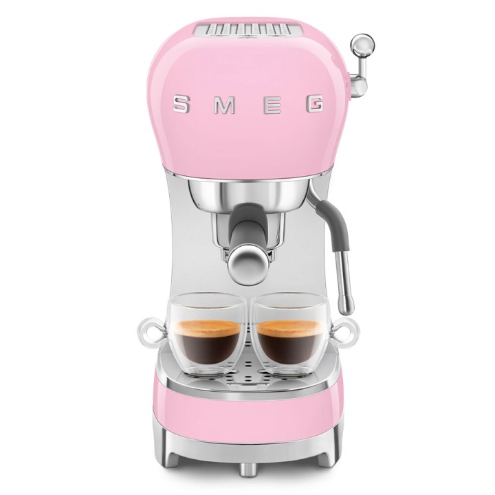 Smeg ECF02PKEU Espressomaskin Rosa