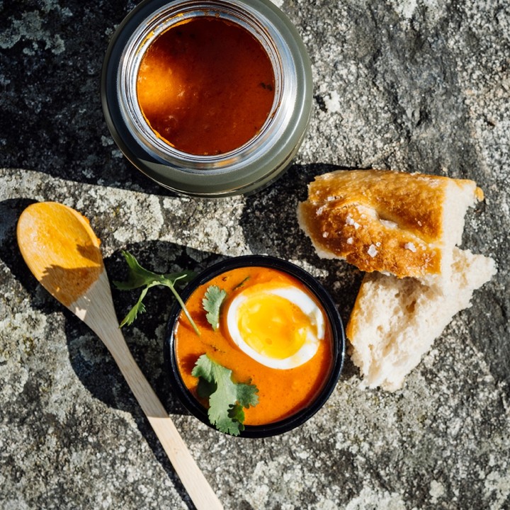 Thermos Mattermosflaska 0,47 L Mörkröd