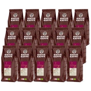 Rigtig Kaffe Ekologisk Chiapas 15x400g Hela kaffebönor