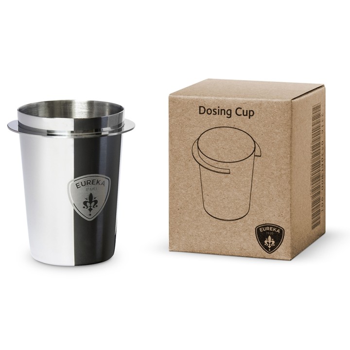 Eureka Doseringskopp i stål inkl. metallgaffel till Mignon espressokvarnar