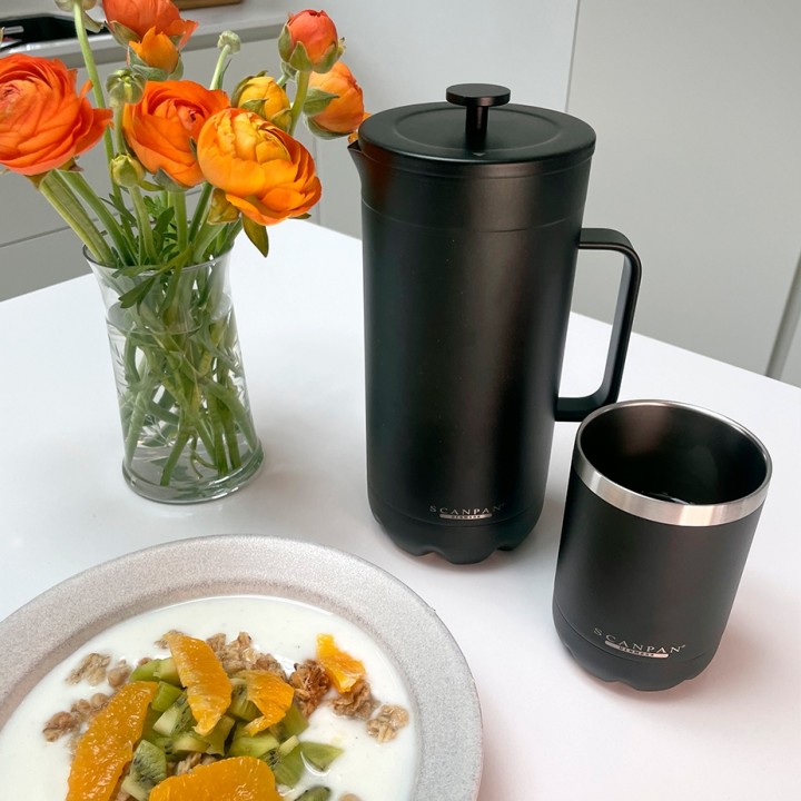 Scanpan Termo 1 L Stempelkanna Svart