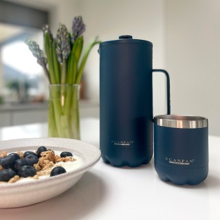 Scanpan Termo 1 L Stempelkanna Oxford Blue