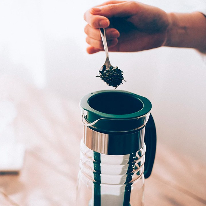 Hario Mizudashi Tebryggare Mini 0,7 l Inkl. Østerlandsk Thehus Söt citron