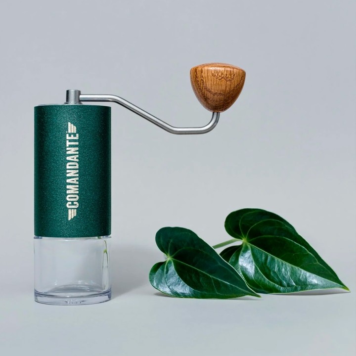 Comandante C40 MK4 Kaffekvarn Nitroblad Racinggrön