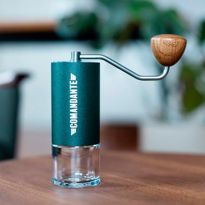 Comandante C40 MK4 Kaffekvarn Nitro Blade Racing Green