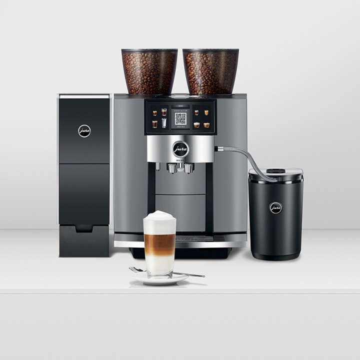 Jura Giga W10 (EA) Diamond Silver Espressomaskin Inkl. Startpaket