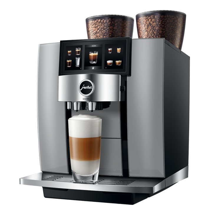 Jura Giga W10 (EA) Diamond Silver Espressomaskin Inkl. Startpaket