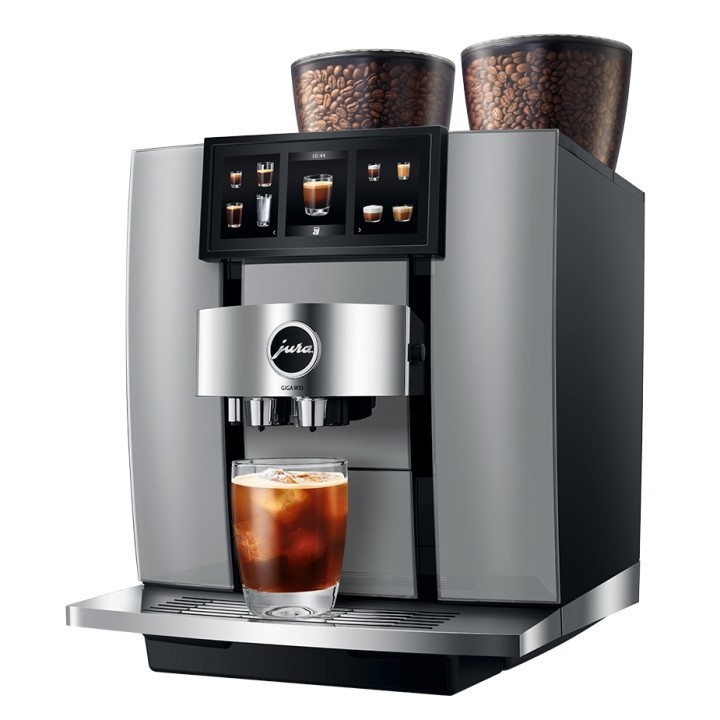Jura Giga W10 (EA) Diamond Silver Espressomaskin Inkl. Startpaket