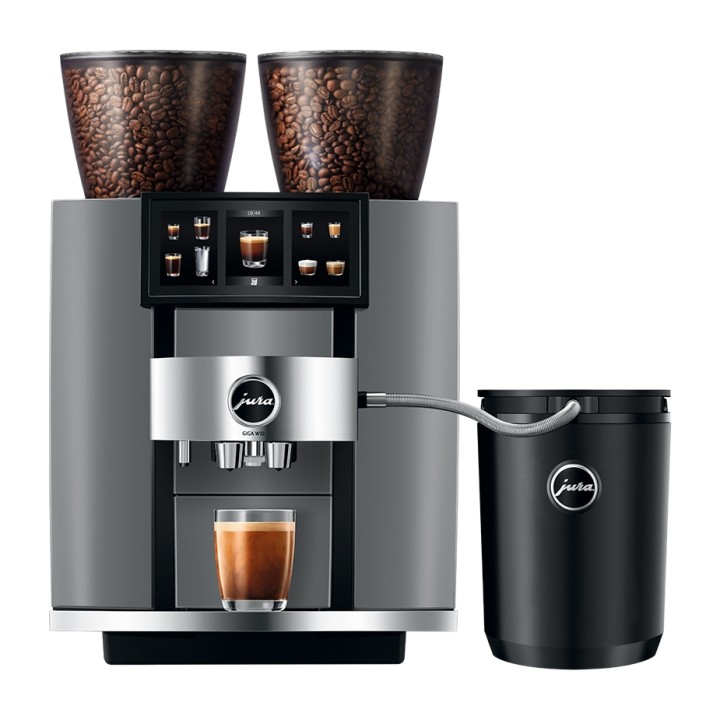 Jura Giga W10 (EA) Diamond Silver Espressomaskin Inkl. Startpaket