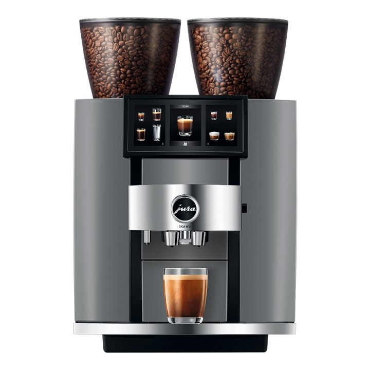 Jura Giga W10 (EA) Diamond Silver Espressomaskin Inkl. Startpaket