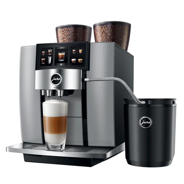 Jura Giga W10 (EA) Diamond Silver Espressomaskin Inkl. Startpaket