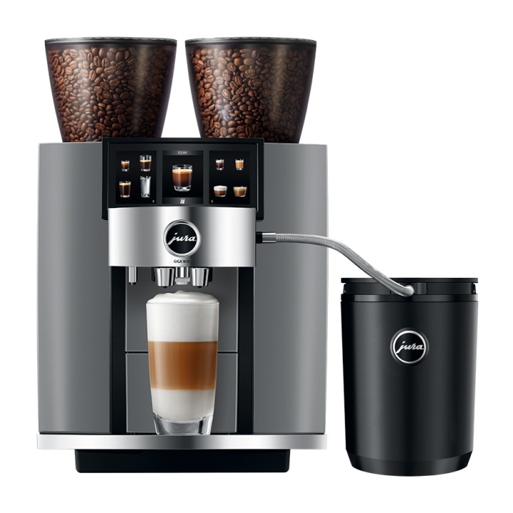 Jura Giga W10 (EA) Diamond Silver Espressomaskin Inkl. Startpaket