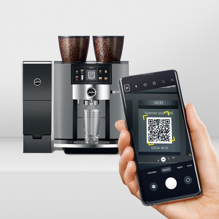 Jura Giga W10 (EA) Diamond Silver Espressomaskin Inkl. Startpaket