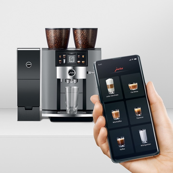 Jura Giga W10 (EA) Diamond Silver Espressomaskin Inkl. Startpaket