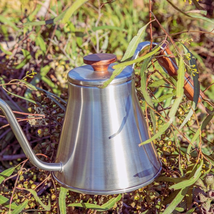 Hario V60 Hällkanna Stål/Trä 0,8 L