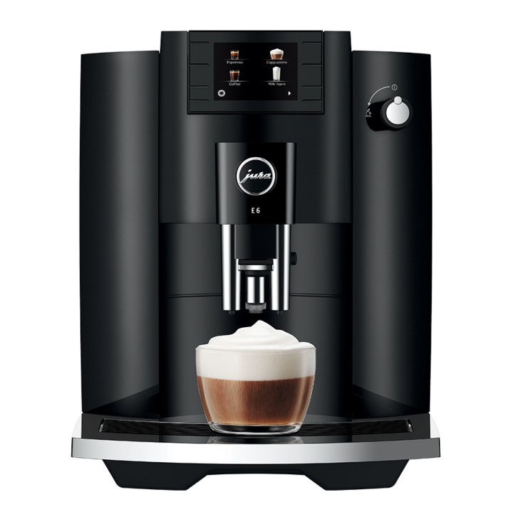 Jura E6 (EC) Piano Black Espressomaskin Inkl. Startpaket