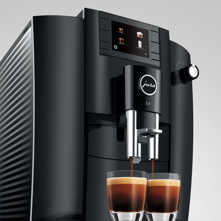 Jura E6 (EC) Piano Black Espressomaskin Inkl. Startpaket