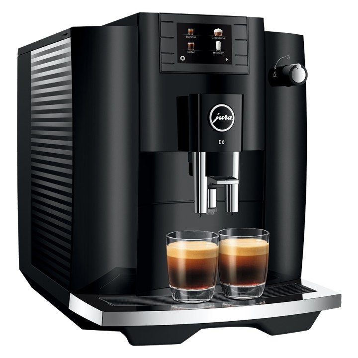 Jura E6 (EC) Piano Black Espressomaskin Inkl. Startpaket