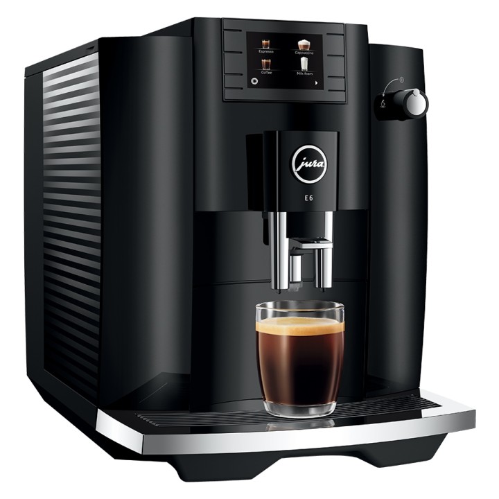 Jura E6 (EC) Piano Black Espressomaskin Inkl. Startpaket