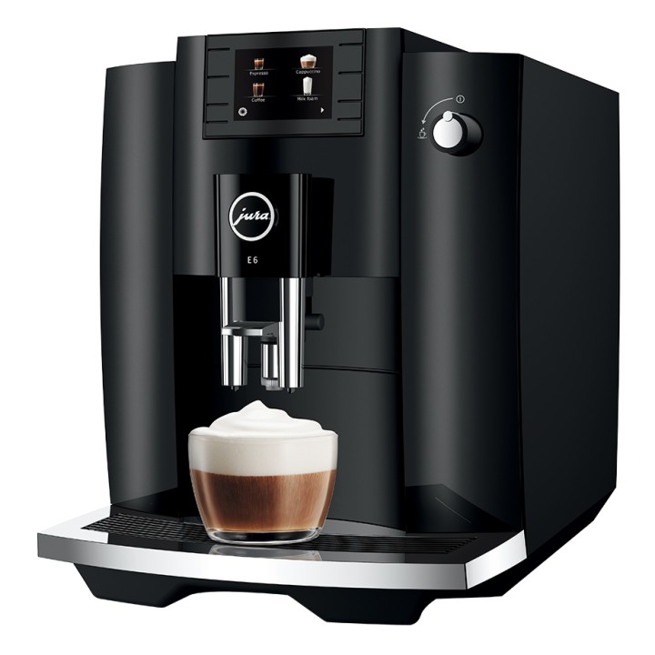 Jura E6 (EC) Piano Black Espressomaskin Inkl. Startpaket