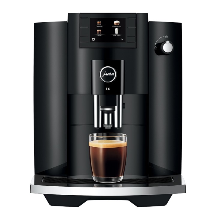 Jura E6 (EC) Piano Black Espressomaskin Inkl. Startpaket