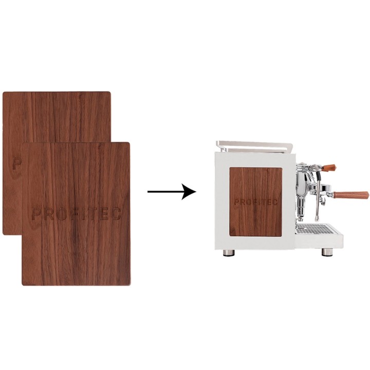 Profitec Pro 600 Devils Edition Valnötsträ Espressomaskin Inkl. Eureka Mignon Turbo & Baristautrustning