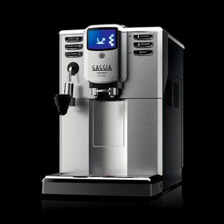 Gaggia Anima Deluxe Stål/Svart Espressomaskin Inkl. 6x400g Rigtig Kaffe Ekologisk