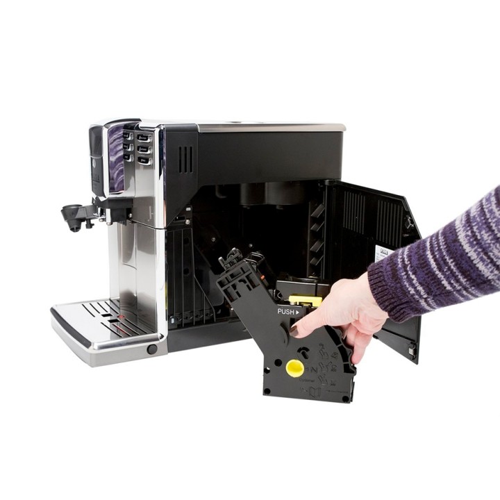 Gaggia Anima Deluxe Stål/Svart Espressomaskin Inkl. 6x400g Rigtig Kaffe Ekologisk