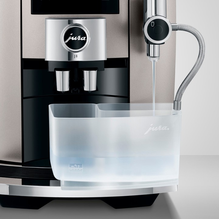 Jura J8 (EA) Midnight Silver Espressomaskin Inkl. 6x400g Rigtig Kaffe Ekologisk