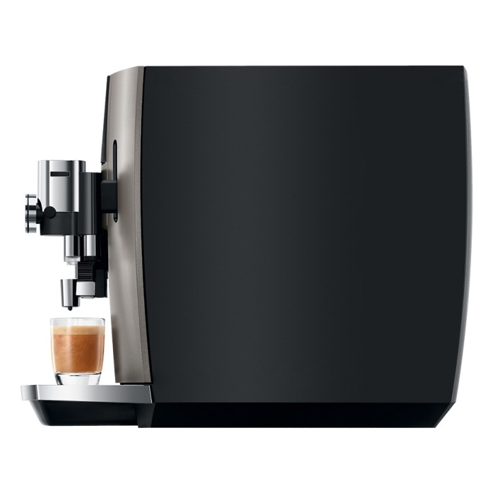 Jura J8 (EA) Midnight Silver Espressomaskin Inkl. 6x400g Rigtig Kaffe Ekologisk