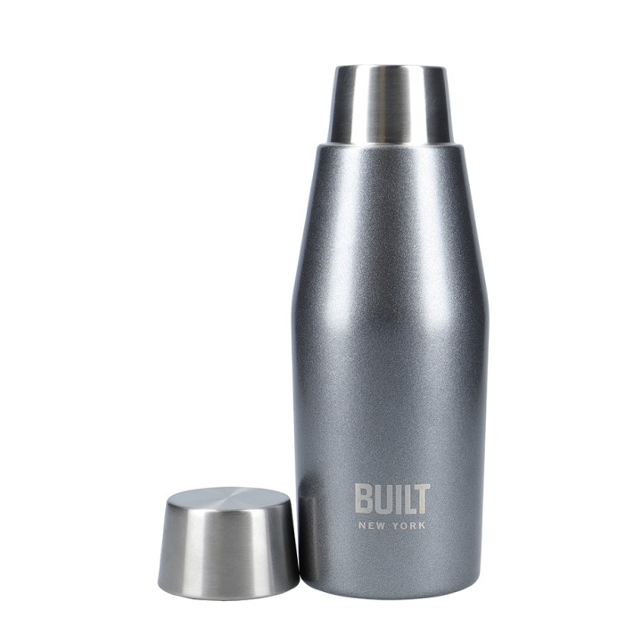 BUILT Perfect Seal Termoflaska 0,33 L Kolgrå