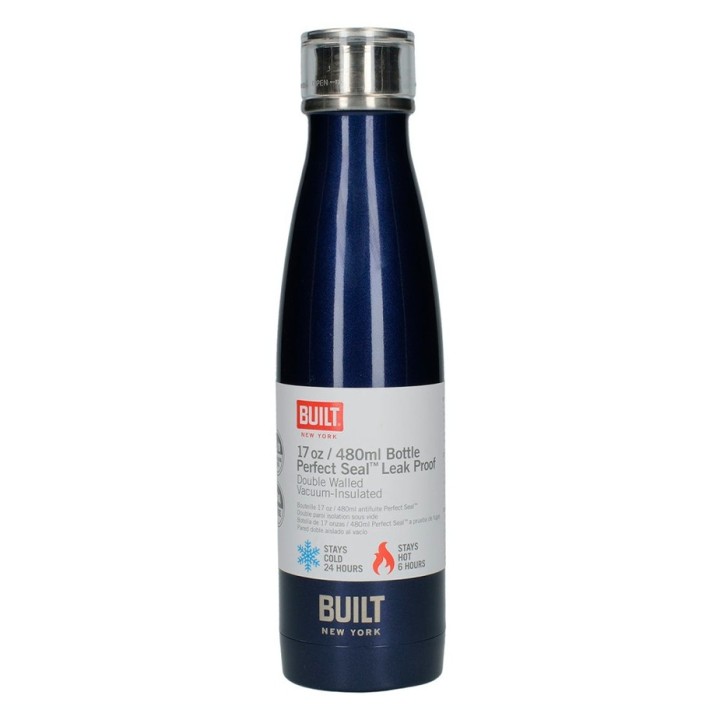 BUILT Perfect Seal Termoflaska 0,5 L Midnight Blue