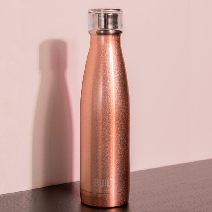 BUILT Perfect Seal termosflaska 0,5 L roséguld