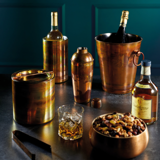 BarCraft Cocktailshaker 0,7 L Koppar