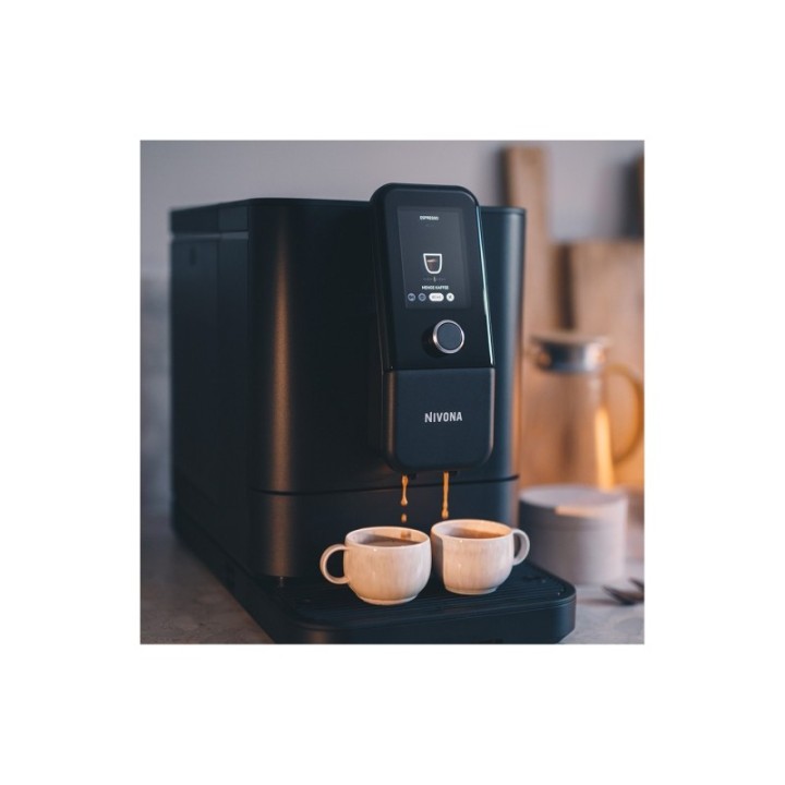 Nivona NIVO 8101 Svart inkl. 6x400g Rigtig Kaffe Ekologisk