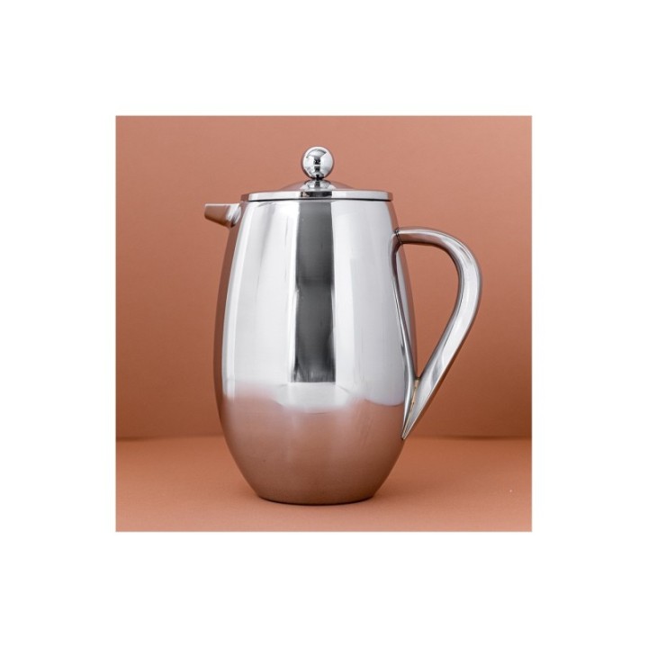 La Cafetière 3 Kop. Stempelkanna Stål