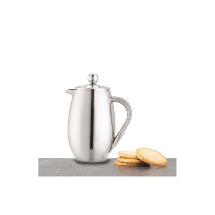 La Cafetière 3 Kop. Stempelkanna Stål