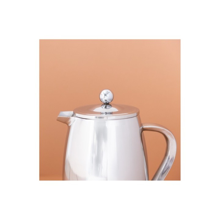 La Cafetière 8 Kop. Stempelkanna Stål